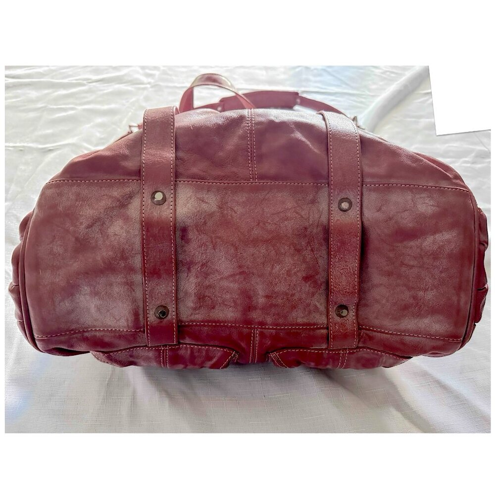 🔥👜 Junior Drake Dusty Rose Leather Bag -- this bag understood the assignment💅 - Picture 2 of 16
